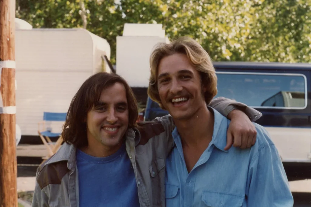 matthew mcconaughey and Richard Linklater 