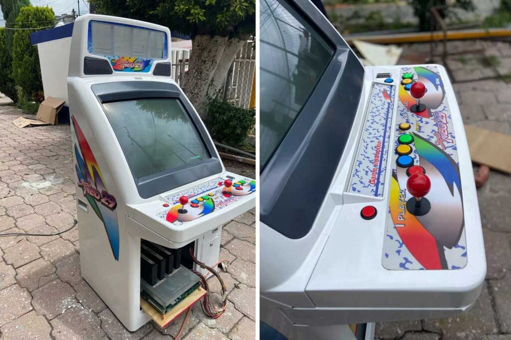 Neo 29 arcade cabinet for sale on ebay