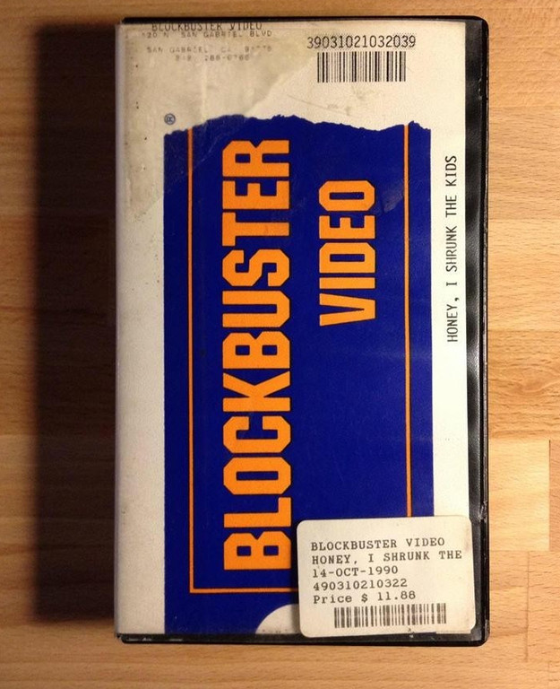 Blockbuster video - Honey, I Shrunk the Kids