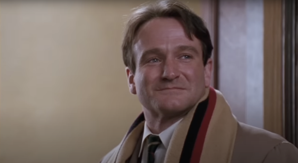 Robin Williams in a movie