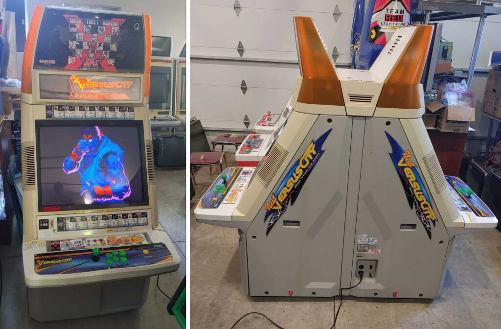 Expensive Vintage Arcades For Sale - Versus City cabinet from eBay selling for $5,995. 