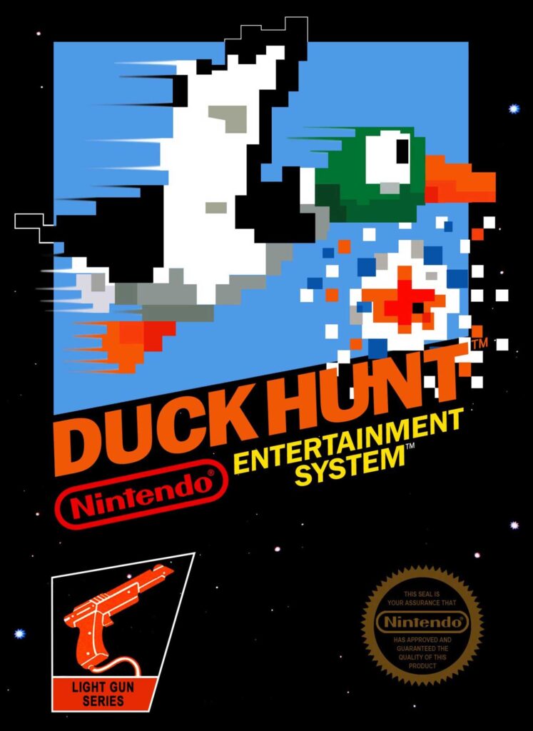 Original NES cover for Duck Hunt