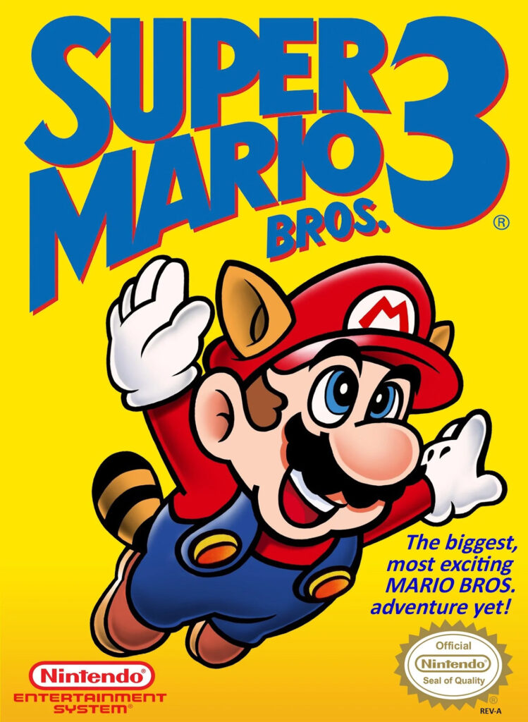 Original Super Mario Bros 3 cover