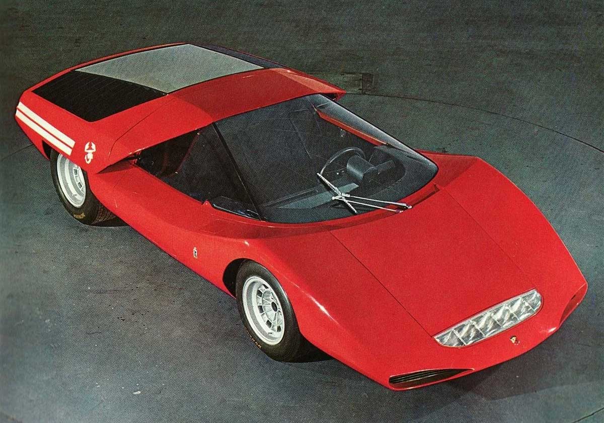 Fiat Abarth 2000 Scorpione (1969) vintage concept car