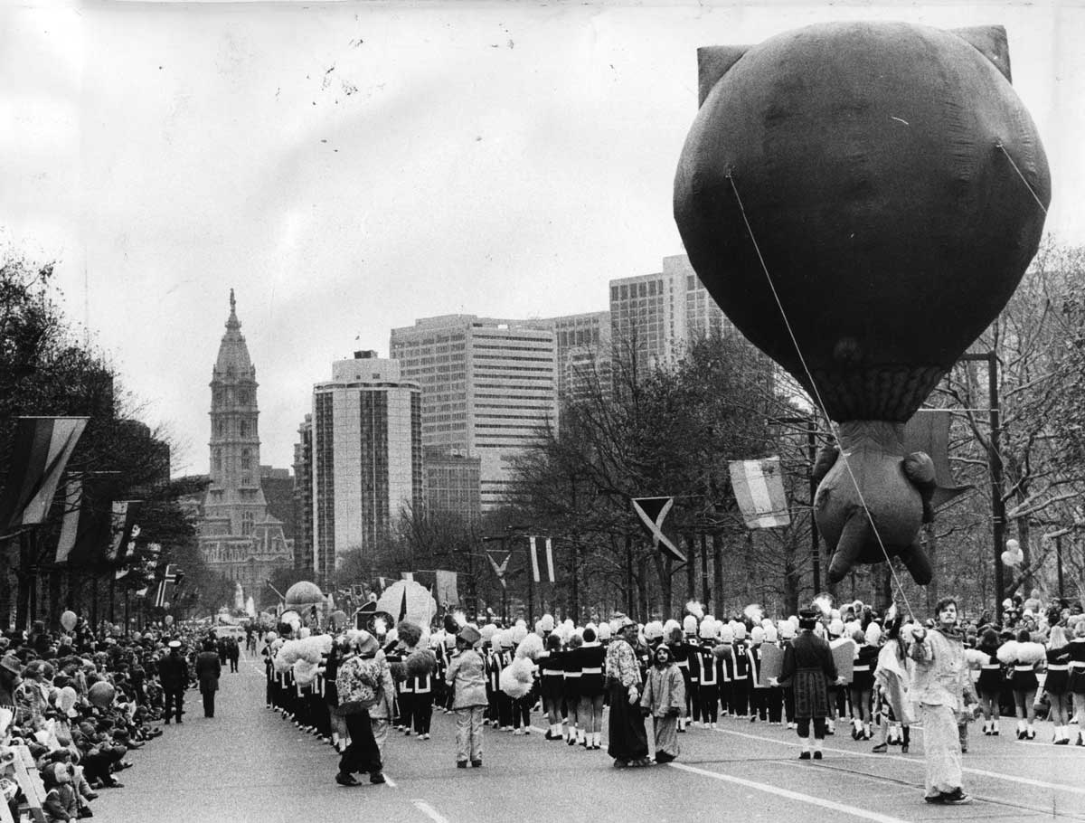 Gimbel's thanksgiving parade in Philadelphia