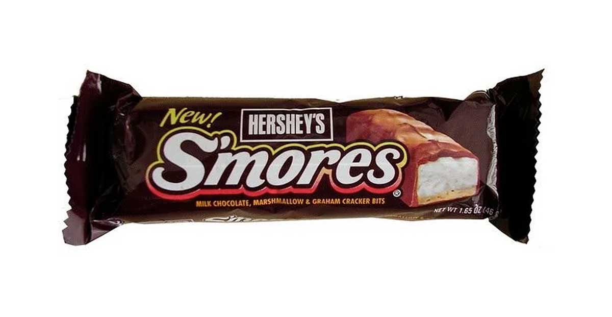 Throwback 2000s Foods - Hershey's Smores bar