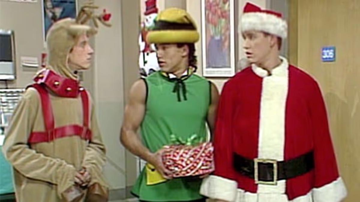 Saved by the Bell - Christmas episode