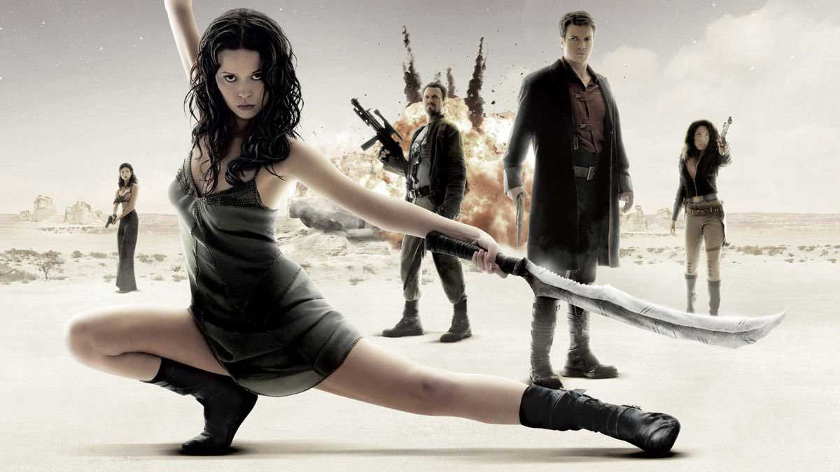 Promo image for the movie Serenity from 2005. 